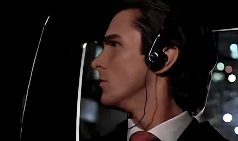 patrick bateman headphones feature